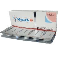 Montril 10 mg 10's Strip Tablet image