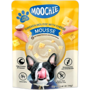 Moochie Dog Pouch Chicken Mousse With Cheese For All Age Dog 70gm image