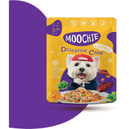 Moochie Dog Pouch Digestive Care - Chicken Liver with Carrot, Pumpkin and Spinach 85gm icon