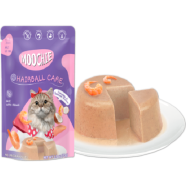 Moochie Hairball Care Pate with Prawn Pouch For Adult Cats 70gm image