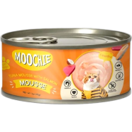 Moochie Kitten Cat Can Food, Wet food Tuna Mousse With Salmon - 85gm image