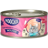Moochie Kitten Cat Can Food, Wet food Tuna Mousse With Goat Milk - 85g image