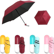 Moon Umbrella (Capsul)- Any Color 42 Inch -1Pc image
