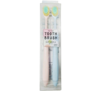 Moshi Moshi Soft Bristle Toothbrush Twin Pack image