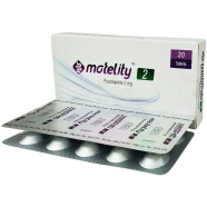 Motelity 2mg Tablet 10's Strip image