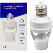 Motion Sensor Bulb Holder Integrated PIR 360 Degrees Intelligent Induction Motion Sensor Lamp Socket image