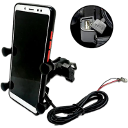 Motorcycle/Bicycle Phone Mount Multi Functional Rotary Mobile Phone Bracket Grip Handlebar/Mobile Holder image