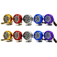 Motorcycle 12V 9watt Led-Fog-Lights Spotlight Work Lights Driving Pod 1 Pair image