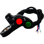 Motorcycle Handlebar Multifunctional Horn Turn Signals On Off Button Light Switch For All Motorcycle image