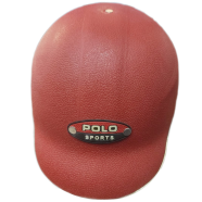 Motorcycle Helmet Bike Classic BD Cap Helmet Polo Sports Red image