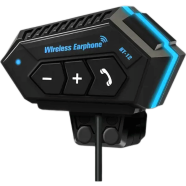 Motorcycle Helmet Communicator Intercom Headset Music Interphone Bluetooth 5.0 Waterproof, Hands-Free, Long Battery Life (Not Device to Device) image