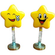 Motorcycle Rearview Mirror Setting 2 Piece Smiley Emoji image