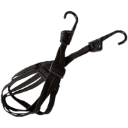 Motorcycle Universal Helmet Bungee 90cm Bag Box Carrier Elastic Strap With 2 Metal-Plastic Hook image