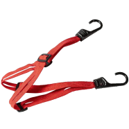 Motorcycle Universal Helmet Bungee 90cm Bag Box Carrier Elastic Strap With 2 Metal-Plastic Hook image