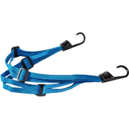 Motorcycle Universal Helmet Bungee 90cm Bag Box Carrier Elastic Strap With 2 Metal-Plastic Hook image