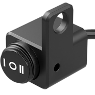 Motorcycle Waterproof Aluminium Alloy Switches 25mm Handlebar Headlight Switch And 3 Wires With Red LED Light icon