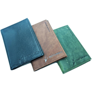 Motorista Lifestyl Bike Document Holder Bag Made with Authentic Leather Water Resistant For Bike And Car- Random Color image