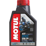 Motul 3000 4T Plus Mineral 10W30 Motor-Bike Engine Oil 1 Liter image