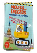 Movers and Diggers Reusable Sticker Book image