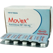 Movex 100 Mg Tablet 10's Strip icon