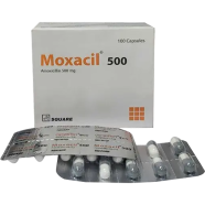 Moxacil 500 mg Capsule 10's Strip icon