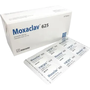 Moxaclav 625 mg Tablet 10's Strip image
