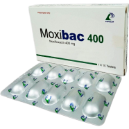 Moxibac 400 mg Tablet 10's Strip image