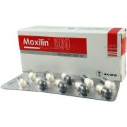 Moxilin 500 mg Capsule 10's Strip icon