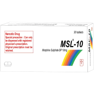 Msl 10 mg Tablet 10'S Strip image