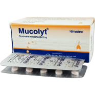 Mucolyt 8 mg Tablet 10's Strip image