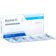 Mucomist DT 600 mg Tablet 10's strip image