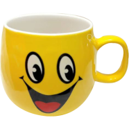 Mug Emoji Smlie Ceramic Coffee Mug - 1 Pcs image