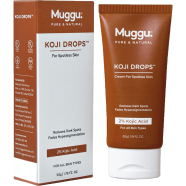 Muggu Skincare Koji Drops Cream for Dark Body Parts Face and Body Exfoliating Cream 50 gm -342622161 image
