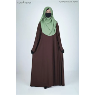 Glam Touch Muhtasim Plain Abaya Burqa image