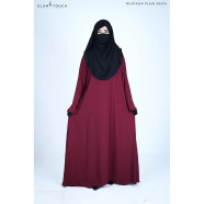 Glam Touch Muhtasim Plain Abaya Burqa image