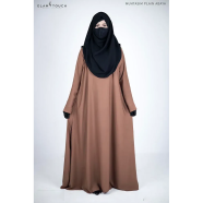 Glam Touch Muhtasim Plain Abaya Burqa image