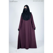 Glam Touch Muhtasim Plain Abaya Burqa image