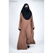 Glam Touch Muhtasim Plain Abaya image