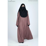 Glam Touch Muhtasim Plain Abaya image