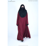 Muhtasim Plain Abaya | Gt-1504 image