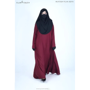 Muhtasim Plain Abaya | Gt-1504 image