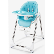 Multi-Functional Babies and Toddlers Folding Portable Height Adjustable High Chair for Feeding/Dining