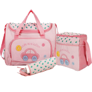 Multi-Functional Mother Diaper Bag Mother Baby Travel Bag 1 Set ( 3 Pcs) image