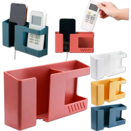 Multi Functional Wall Mount Phone Charging Holder 1 Pcs image