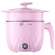 Multi -Mini -Electric Rice Cooker Cooking 1.5 L. Non-Stick Cooker With Steamer image