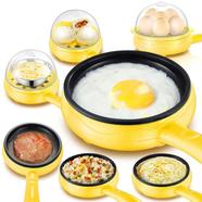Multi-function 2 in 1 Mini Electric Frying Pan image