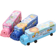 Multi functional Train design Metal Pencil Case (Any Design)