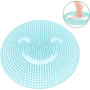 Multicolor Silicone Bath Foot Massage Mat image