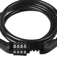 Multifunctional Helmet Bicycle 4 Digit Combination Lock Light Weight 1 Pcs image