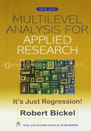 Multilevel Analysis for Applied Research image